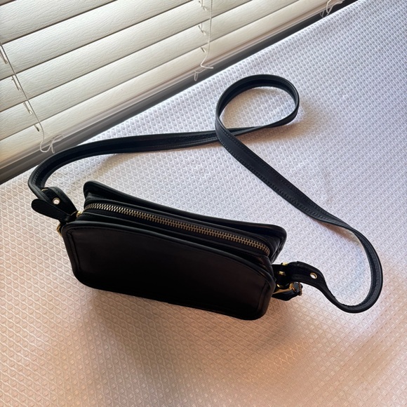Vintage Coach #9167 Legacy Black Leather Belt Crossbody Bag - Picture 7 of 12